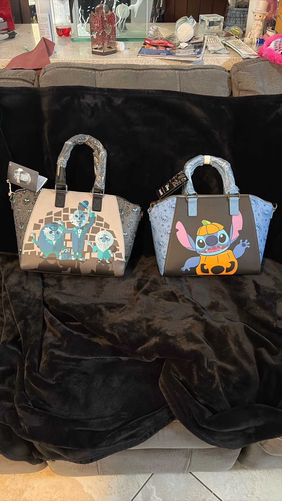 Loungefly Disney Halloween π Satchel Bag 14β W x 9β H -$60 EACH FIRM! More In Profile !