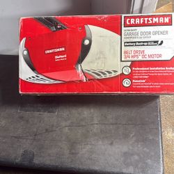 New Craftsman Ultra, Quiet Garage, Door opener Bell Drive, 3/4 of horsepower DC motor