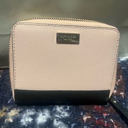 Kate Spade wallet in soft pink