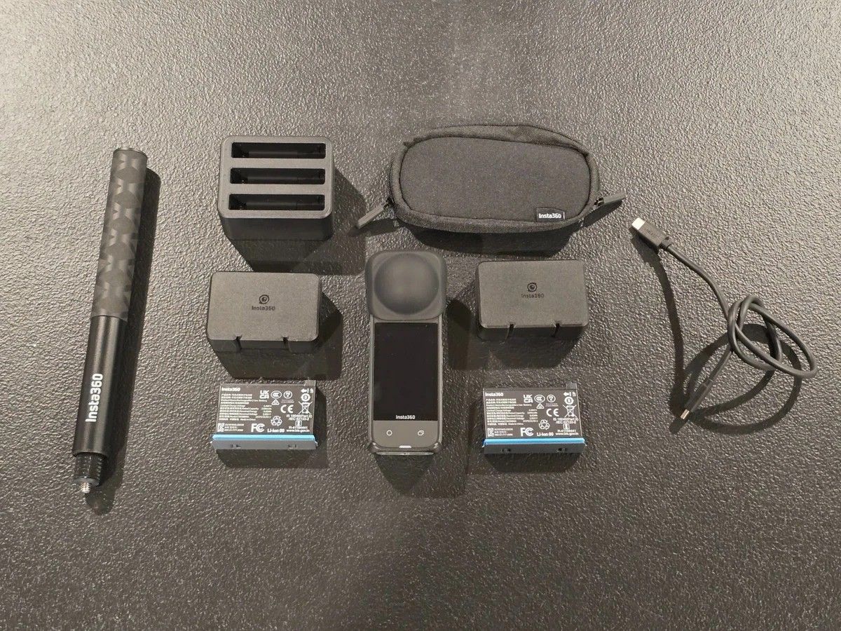 Insta360 X4 8K Camera Bundle w/ Extras