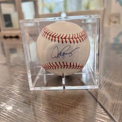 Alex Rodriguez Signed Baseball With PSA