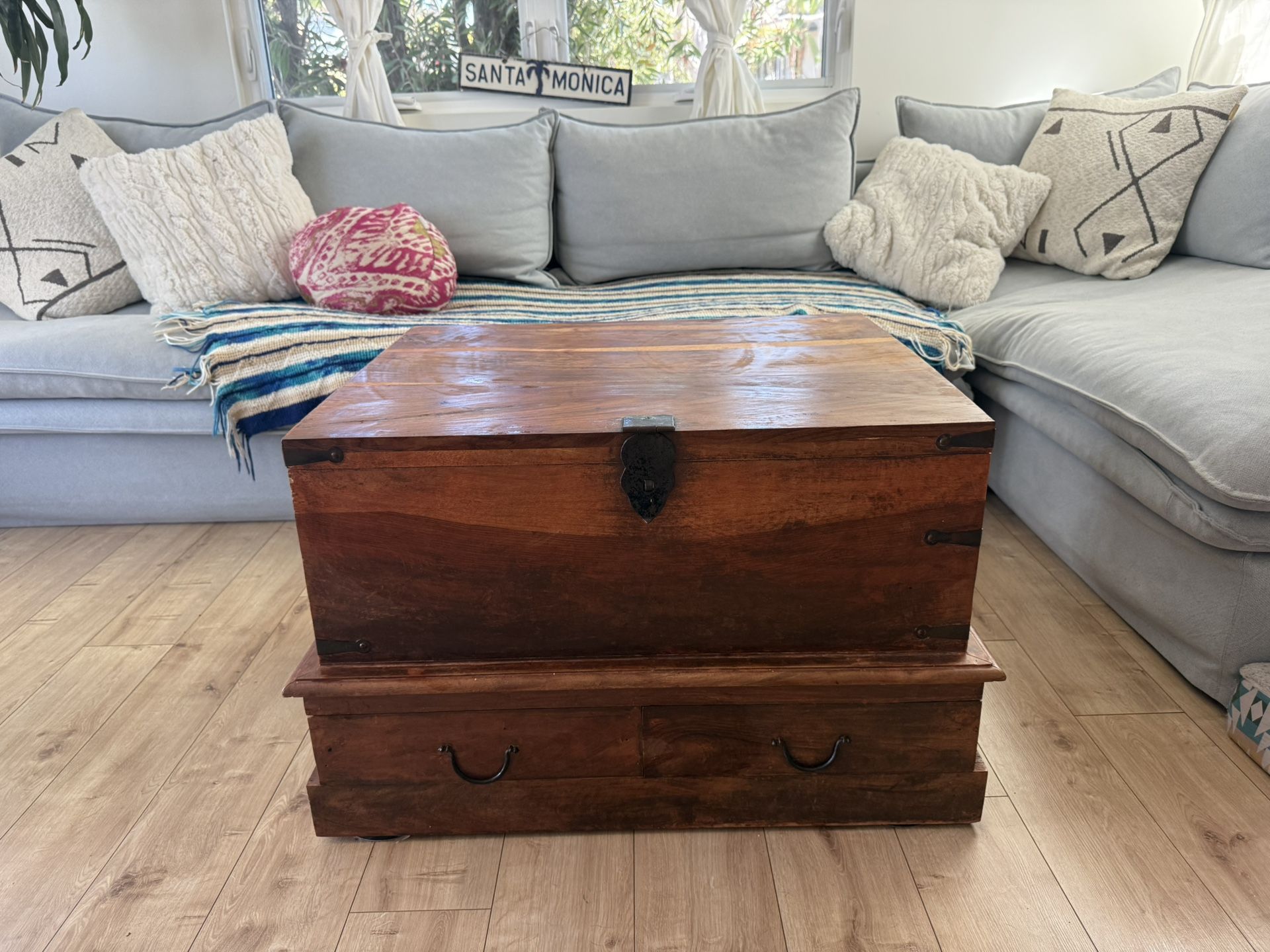 Teak Trunk / Chest / Coffee Table 