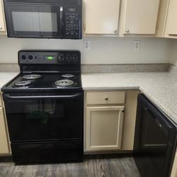 Refrigerator,  Stove,  Microwave,  Dishwasher 