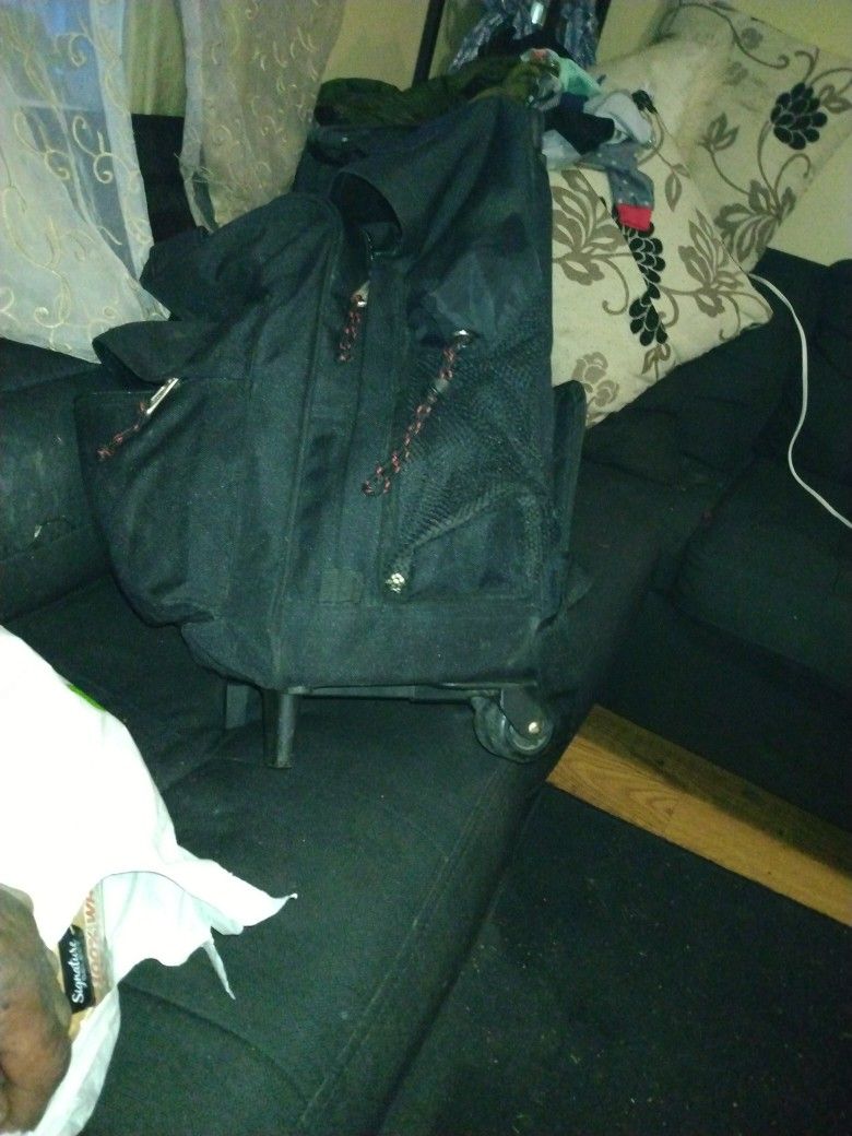 Back Pack With Wheels Heavy Duty