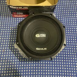 New 8” Genius Audio Midrange Midbass Speaker  ( 1 Available)  