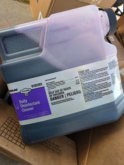 Ecolab daily disinfectant cleaner