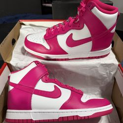 Nike Dunk High Pink Prime Size 7W - 5.5M