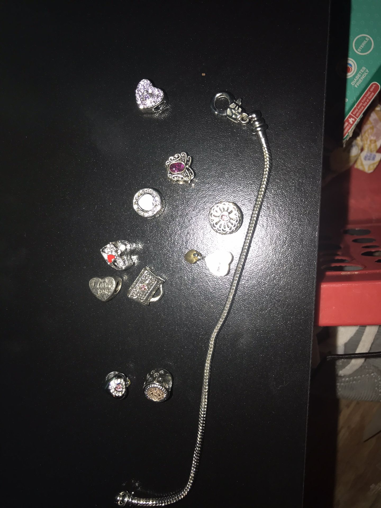 Pandora Bracelet & Charms