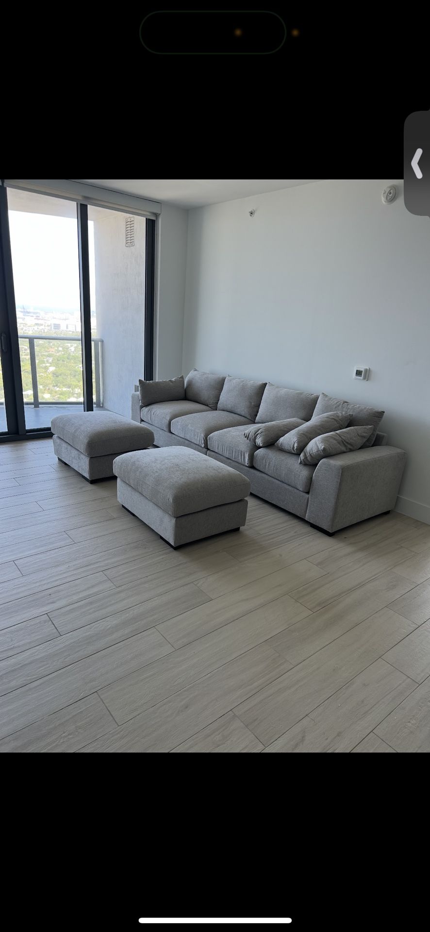 Grey couch