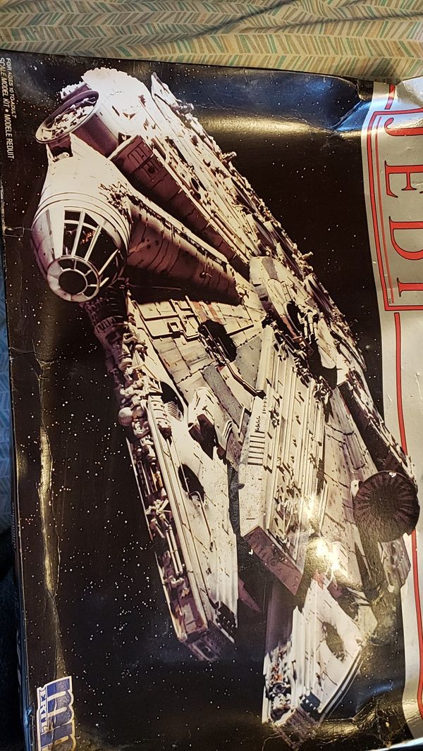 return of the jedi millennium falcon model kit