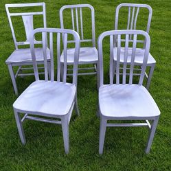 Aluminum Chairs (5 Available)