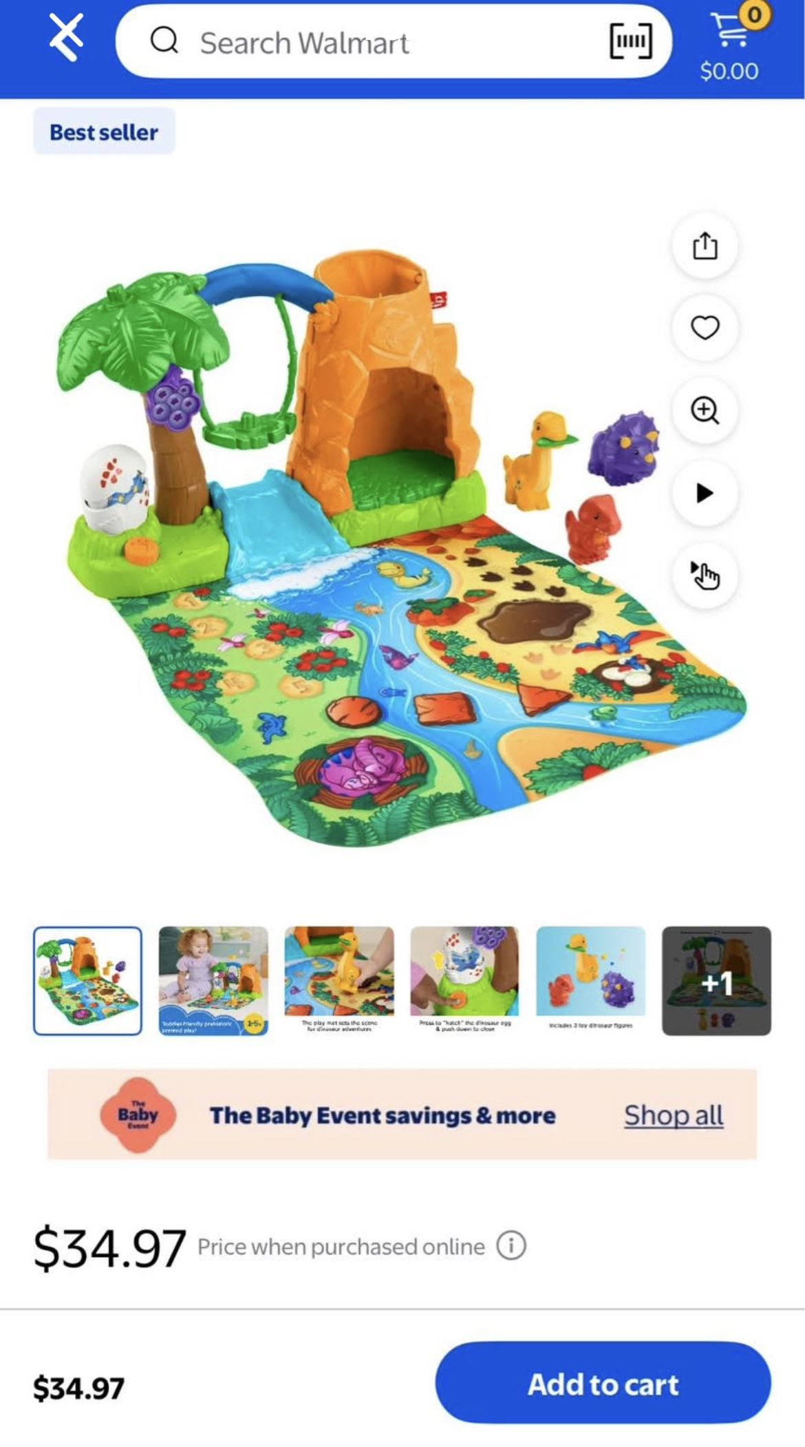 Little People Dinosaur Village