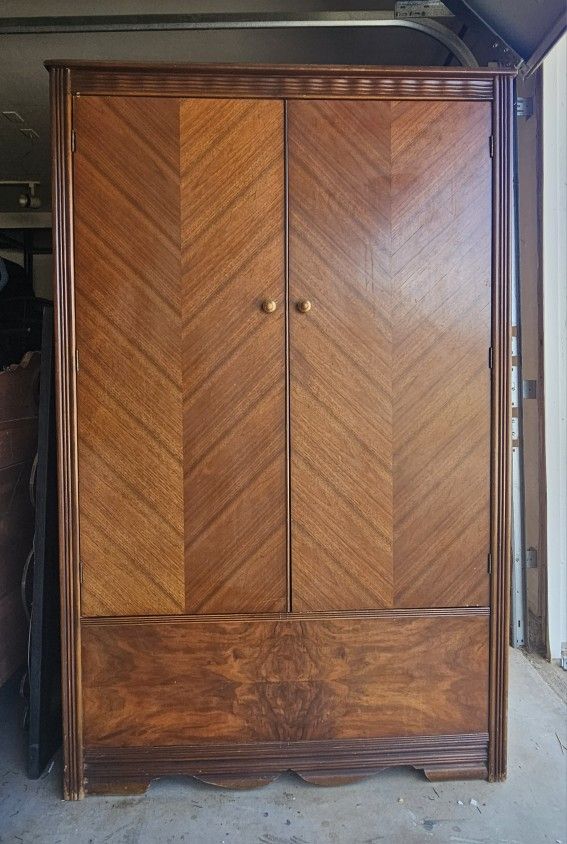 Antique Cedar Wardrobe/ Armoire 