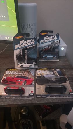 Fast and furious hot wheel bundle