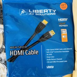 Liberty AV 15FT Ultra-High End HDMI Cable