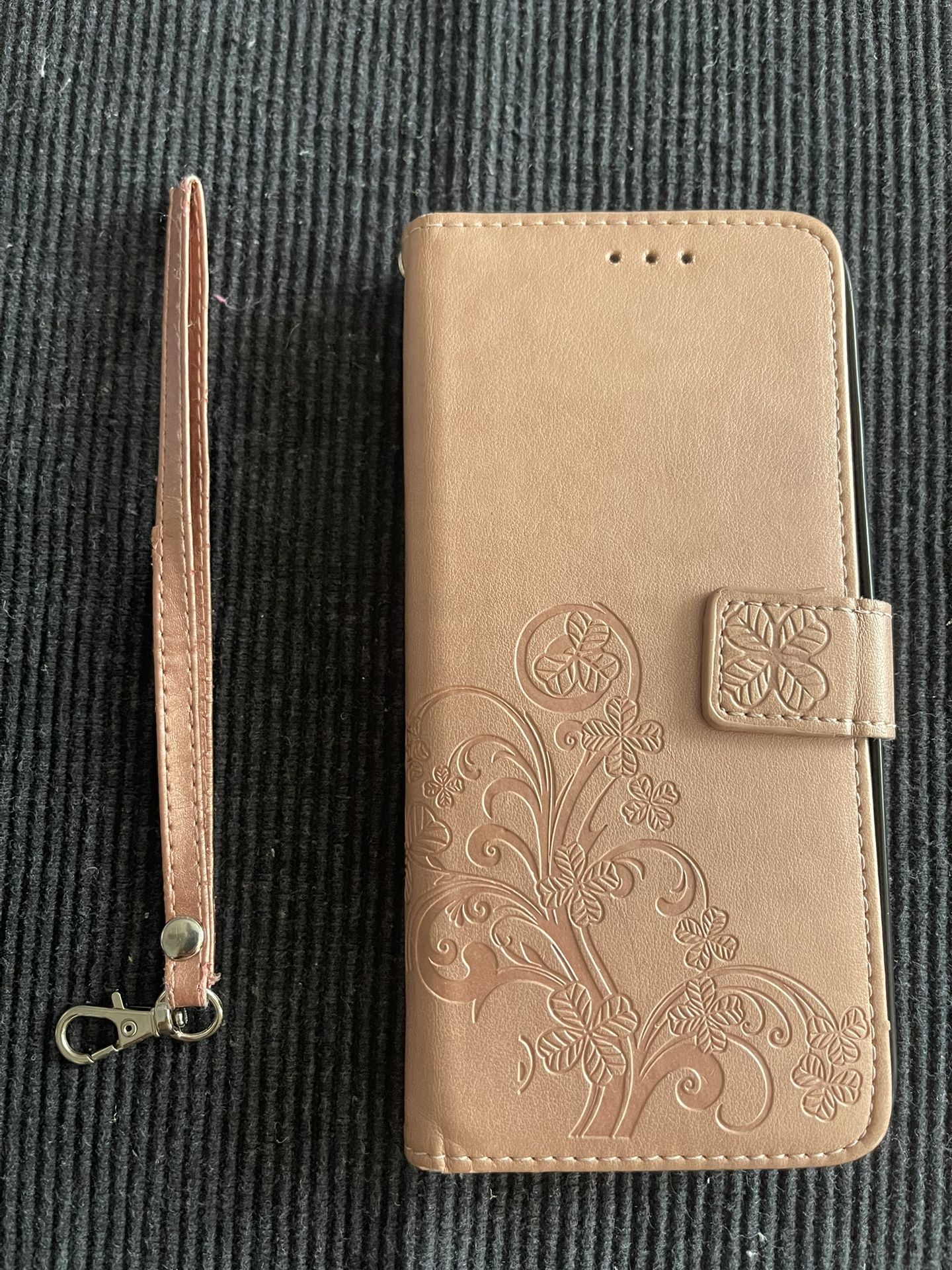 Phone Case With Strap, Rose Pink