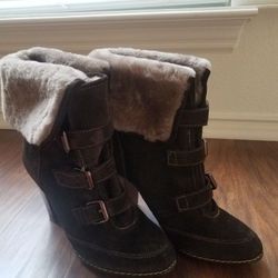 Sofft Skagen Espresso Suede Boots