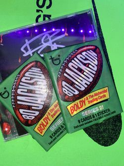 Bo Jackson x Alc Trading Cards