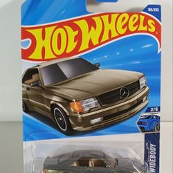89 MERCEDES 560 SEC AMG HOT WHEELS