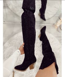 Over knee high boots