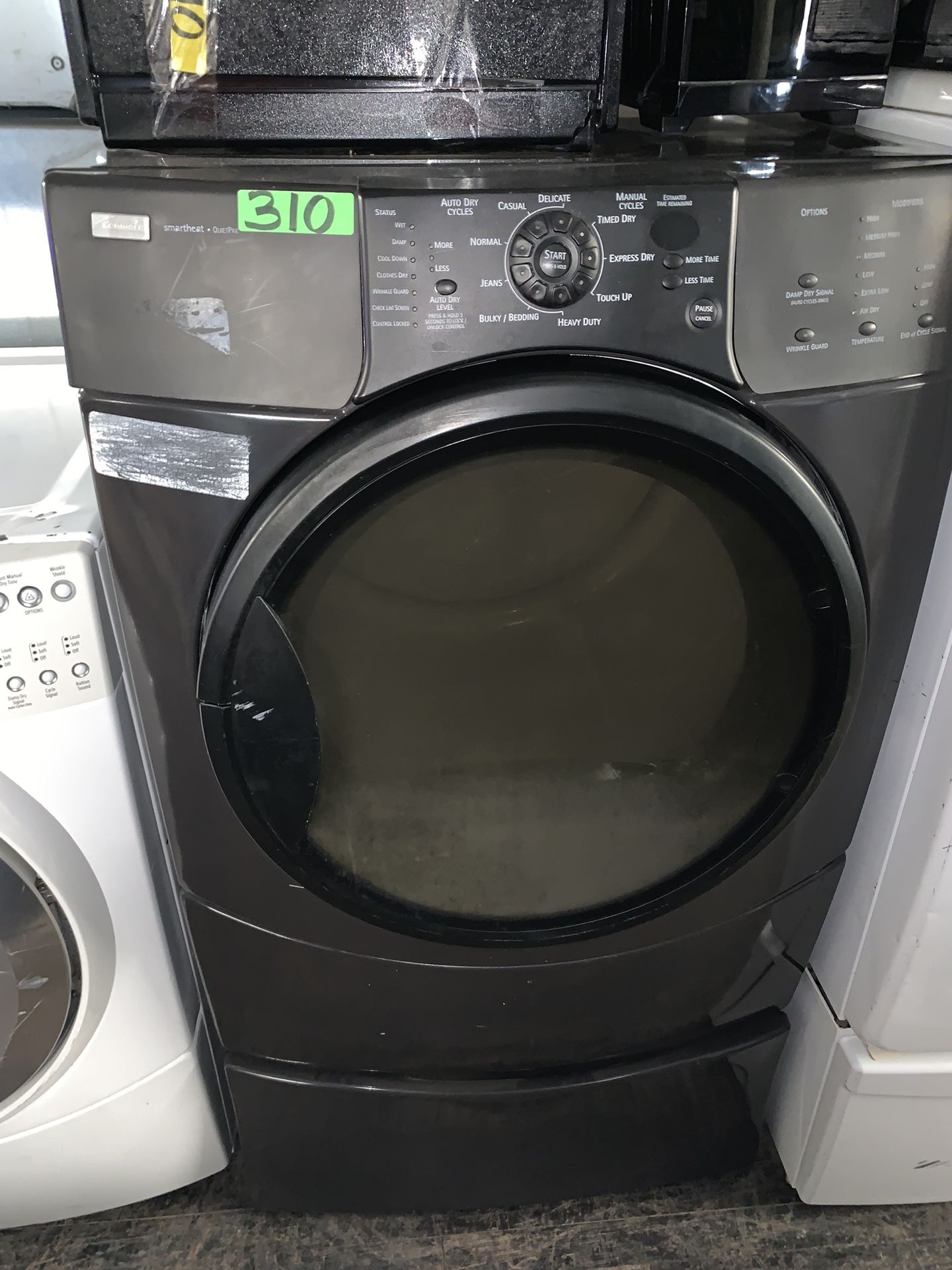 Black Kenmore Dryer