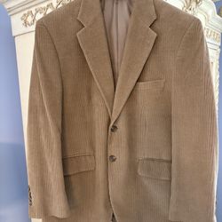 Mens Ralph Lauren Tan Corduroy Sports Jacket