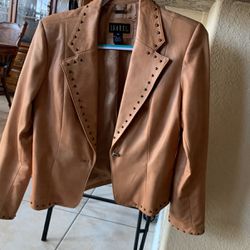 Isabell Italian leather jacket