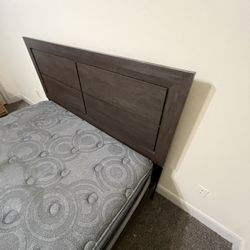 bed Frame and bed If Wanted