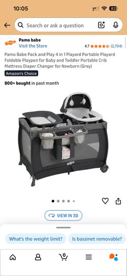 Selling delux pack n play!