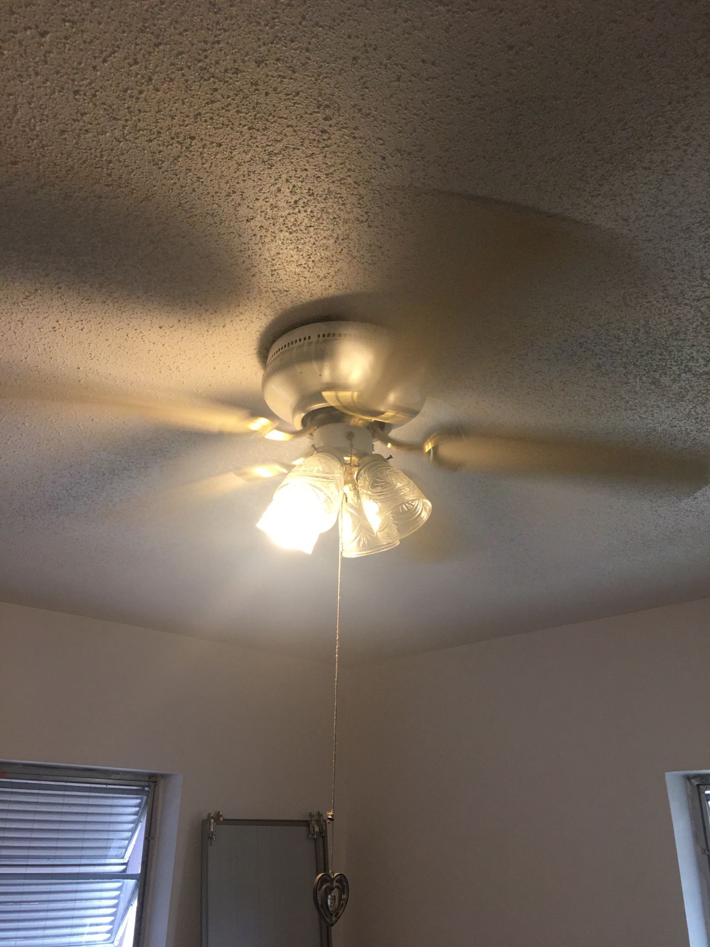 Ceiling fan n light fixtures