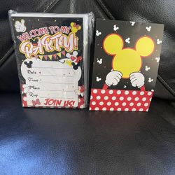 Mickey Invitations 