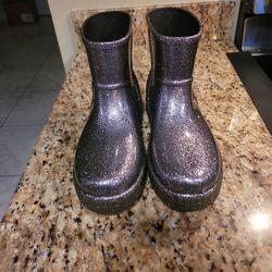UGG Women's Drizlita Glitter Rain Boots 