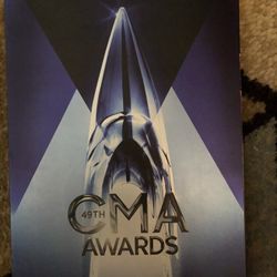 Official 49th CMA Awards Show Program