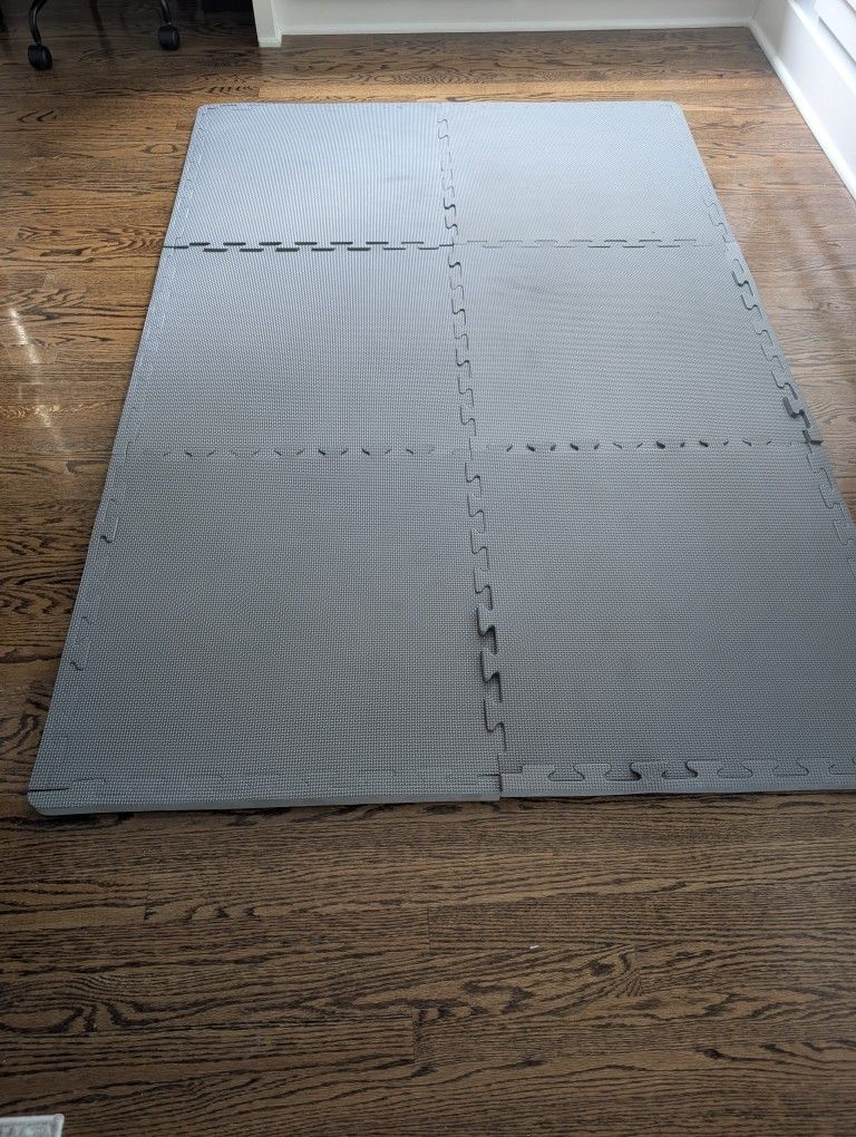 ProsourceFit Extra Thick Puzzle Exercise Mat ,