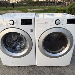 LG Washer and Electric Dryer