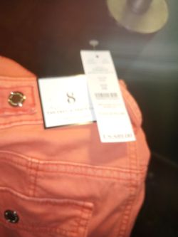 The PRET-A-PEDI. Pants straight Crop Size 8 R