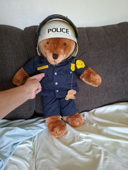 Aldon Police vintage bear