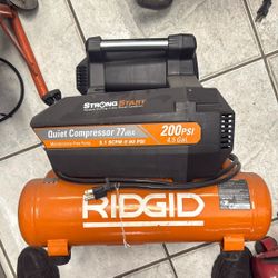 Ridgid 4.5 Gallon Compressor