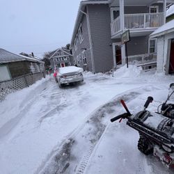 we do snow removal drive ways side walk 