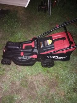 Battery operated lawn mower