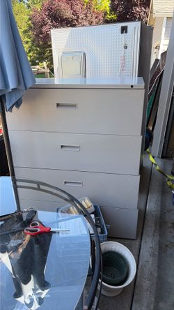 FREE LARGE HEAVY FILE CABINET