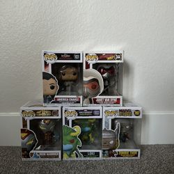 Mixed Marvel  Funko Pops