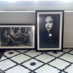 Photo prints (Duke Ellington & Sade)
