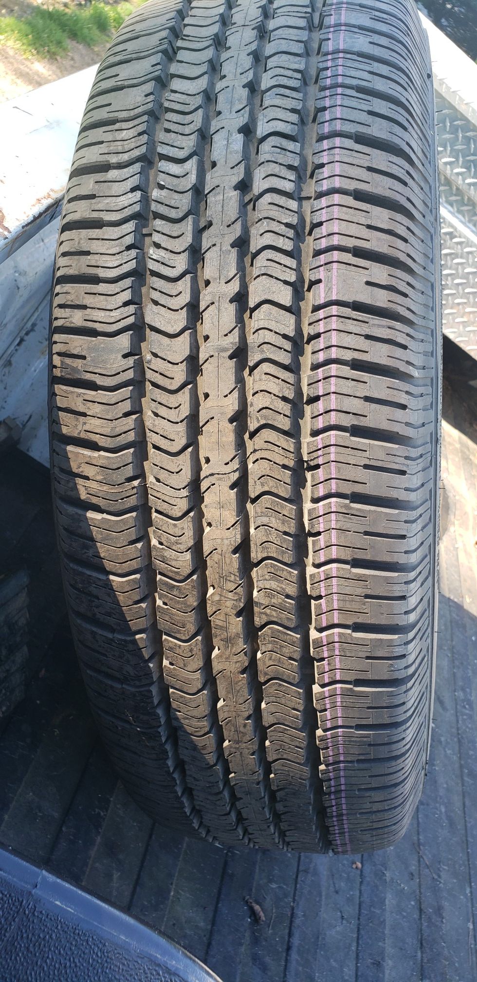 TIRE / RIM 17 IN. SPARE FOR 6 LUG CHEVY