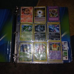 Booklet Of Pokemon Cards