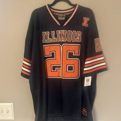 University Of Illinois Vintage Football Jersey