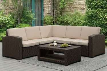 6pc Outdoor Sectional set @Elegant Furniture