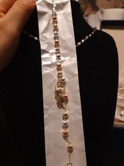 Oro laminado, gold plated 14k.