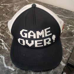 Game Over Bands Nintendo Hat With The Mario Patch See Picture