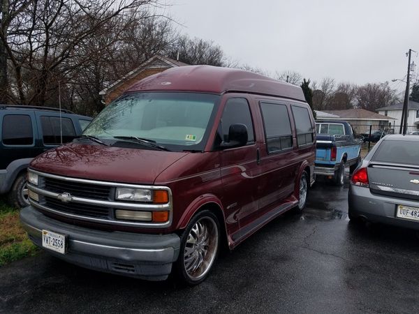 1997 chevy conversion van value